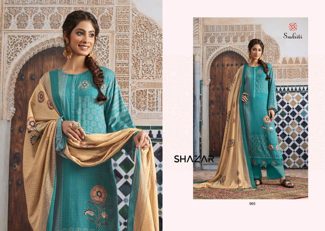 Shazar Sudriti Printed Designer Dress Material Catalog